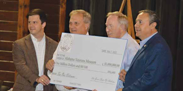 Alabama Veterans Museum & Archives Receives $1,000,000 Grant