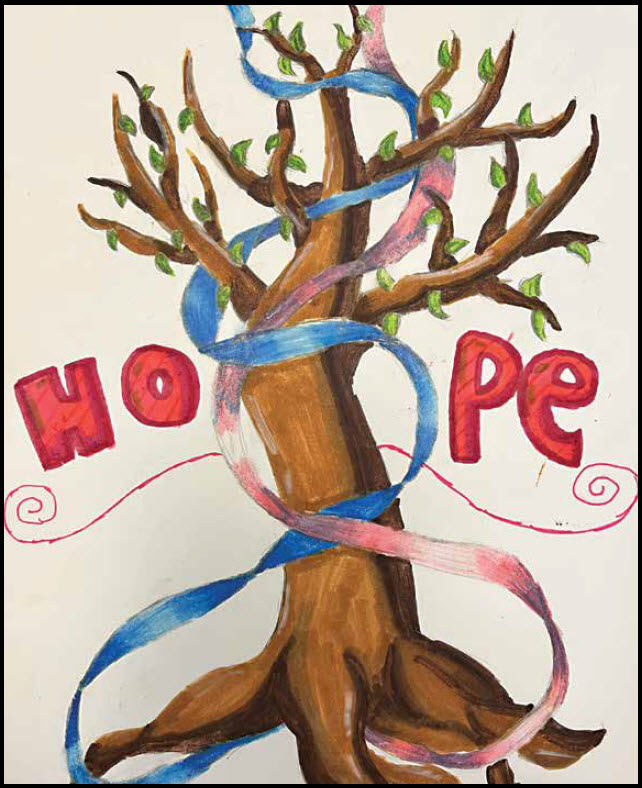 Students Create Artwork To Share Hope With Those Battling Cancer