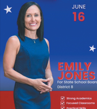Make Emily Jones Your Choice For Alabama State School Board On June 16