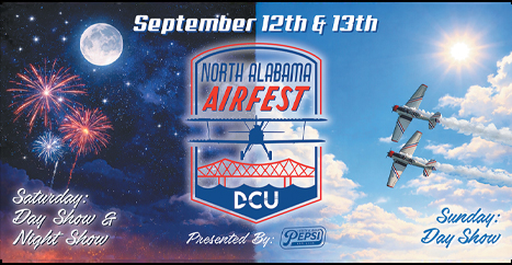 The 3rd Annual North Alabama Airfest: Day And Night, Bring Your Earplugs!